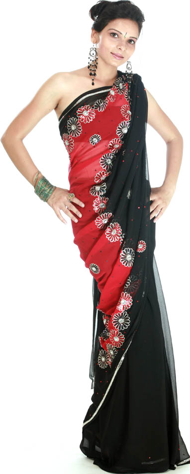 L'Inde et les Saris Black_10