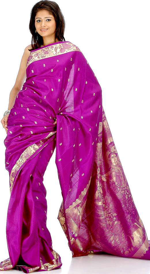 L'Inde et les Saris Purple11