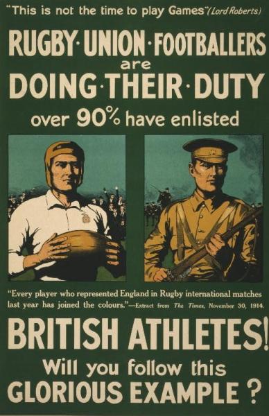 le sport dans la grande Guerre  Affich11