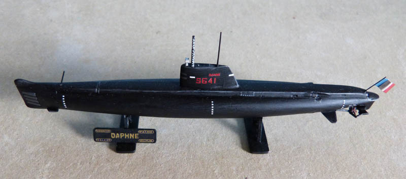 Sous-marin d attaque DAPHNE Réf 81069 Daphny10