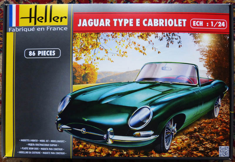 JAGUAR Type E Cabriolet - 1/24. Jaguar21