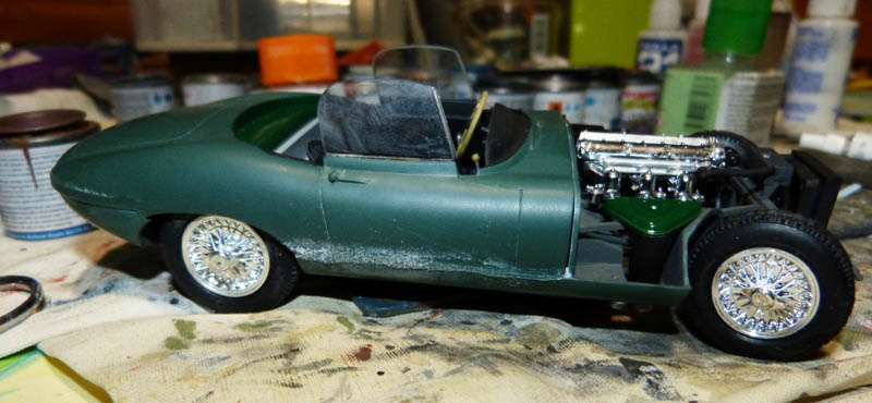 JAGUAR Type E Cabriolet - 1/24. Jaguar62