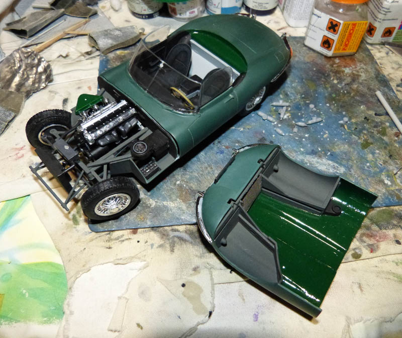 JAGUAR Type E Cabriolet - 1/24. Jaguar72