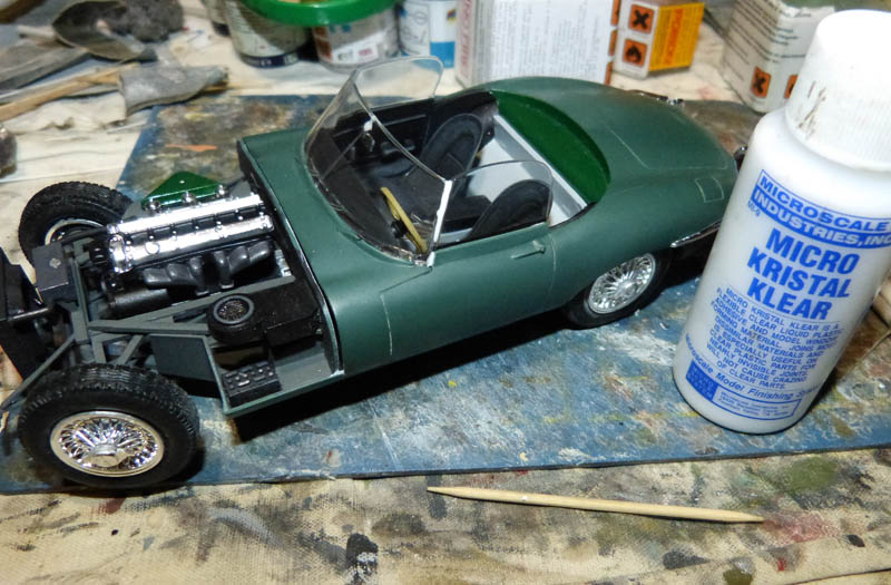 JAGUAR Type E Cabriolet - 1/24. Jaguar73