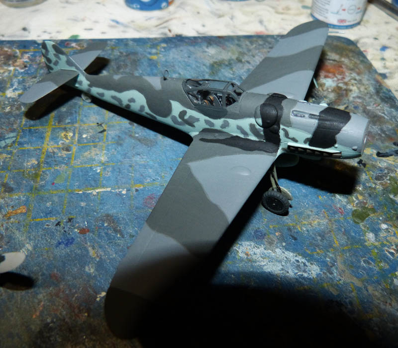 [Montage chrono Septembre 2015][Hasegawa] - Messerschmitt 109G14. Me109g51