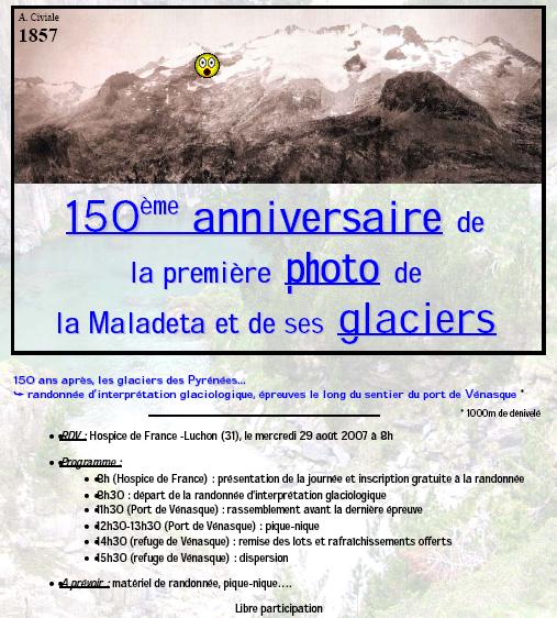 les 150 ans de la premire photo du glacier de la Maladeta Malade11