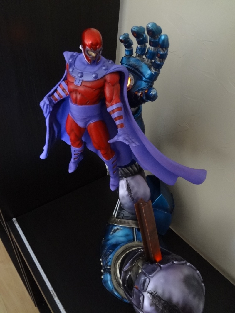 IRON STUDIOS: MAGNETO VS SENTINEL Diorama 1/6 scale - Page 3 Dsc04341