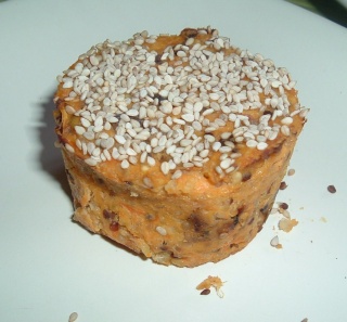 Mini-cake de millet au potiron Mini-c10