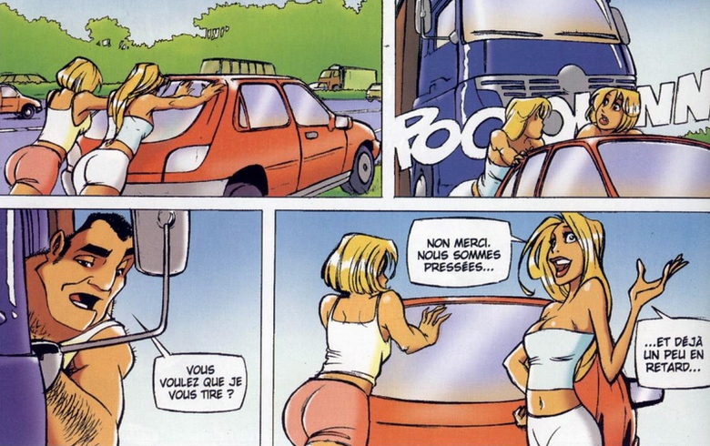 Les blondes... - Page 2 Camion10