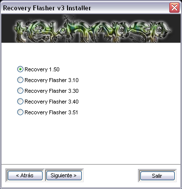 Recovery Flasher v.3 Installer 52w5d010