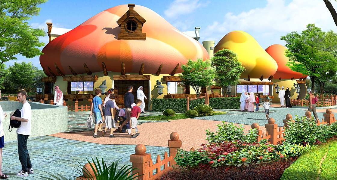 Dubai Parks & Resorts [ÉAU - 2016] : motiongate, Bollywood Parks, Legoland, Real Madrid World  - Page 2 Smurf_10