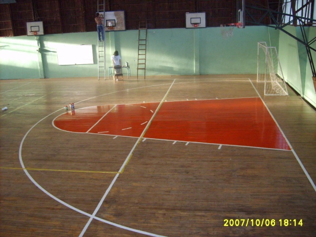 Campeonato nacional de basket femenino en nuestro liceo S5000711