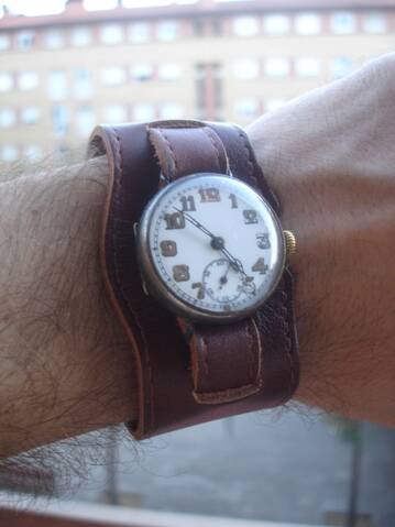 Reloj de trinchera de la I Guerra Mundial me encanta