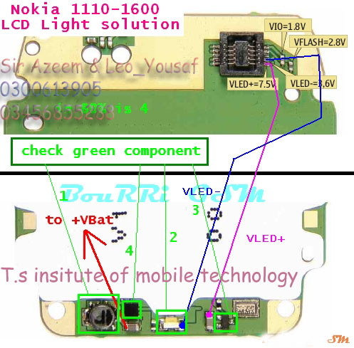 All Nokia Repairing Fults 1110-111