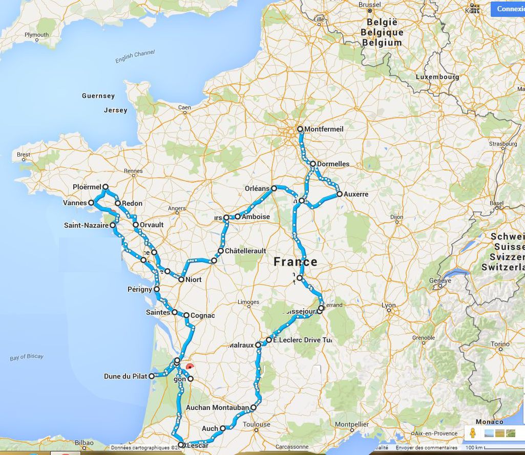 3 000 km en SoulEV en une semaine  Map_to10