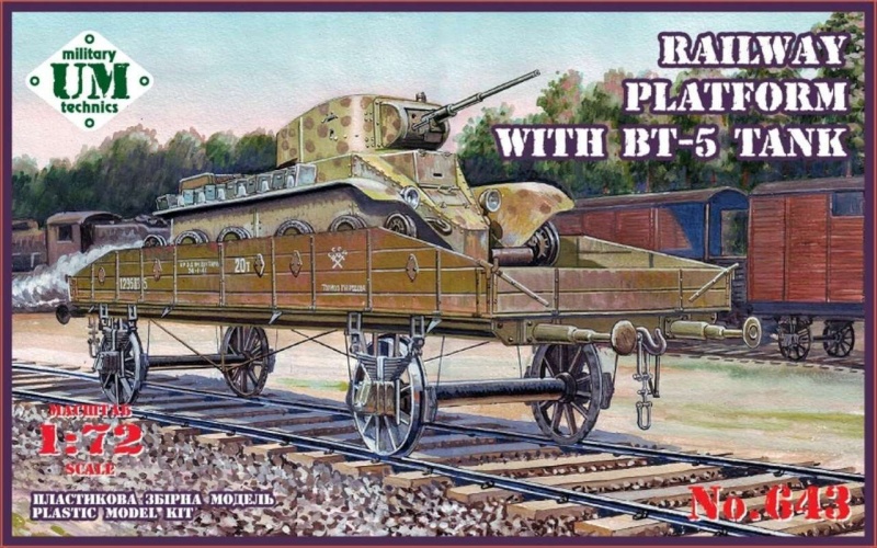 Railway plateform +BT5 UMT 1/72eme (TERMINÉ) 0110