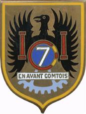 Insignes des Armées et des Corps d'Armée 1939 1940 7ame_c10