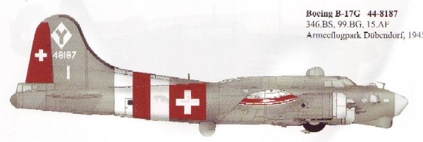 Boeing B17G Flying Fortress SAF [Monogram] 1/48  (VINTAGE) Image012