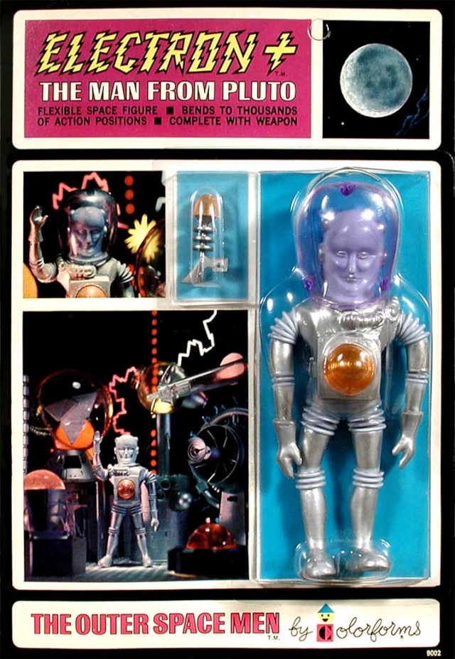 The Outer Space Men/The colorforms aliens 60's Electr10