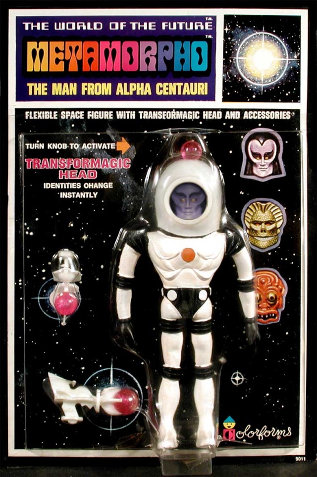 The Outer Space Men/The colorforms aliens 60's Metamo10