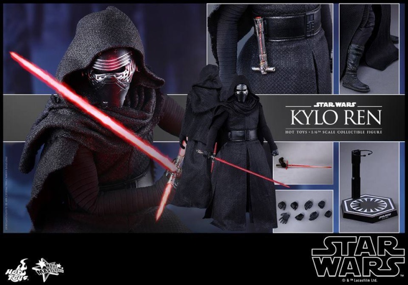  Hot Toys Star Wars The Force Awakens : Kylo Ren 1/6 11988410