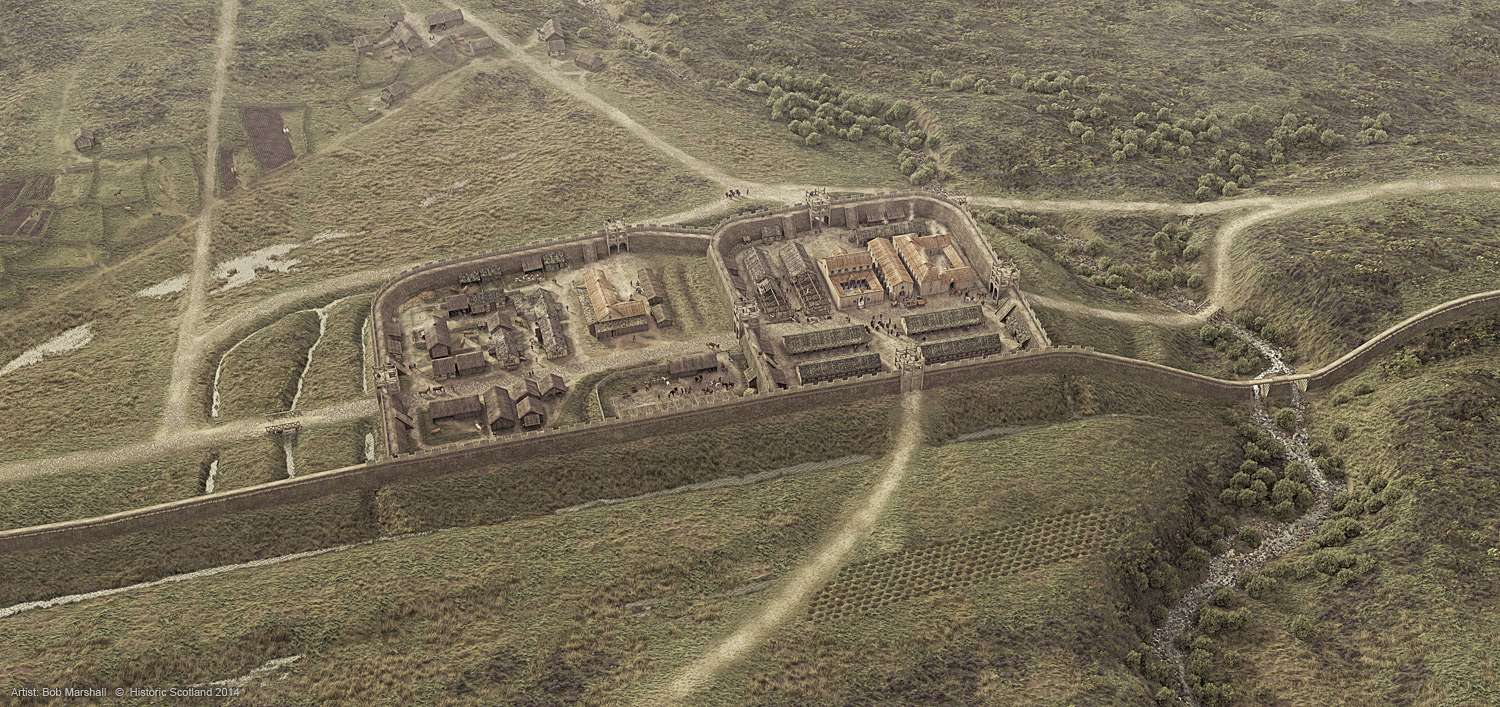 Le Mur d'Antonin : lorsque l'Empire romain déplace sa frontière Roughc10