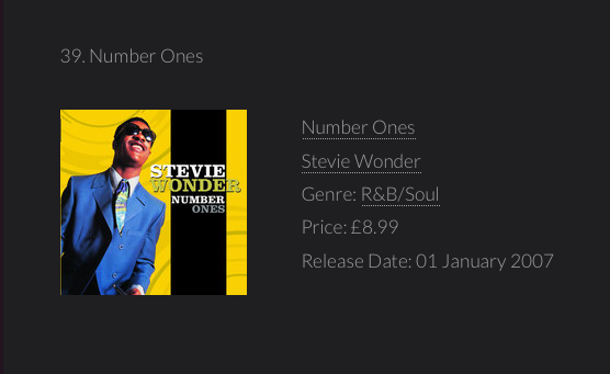 17/09/2015 Stevie Wonder - N1 in UK iTunes TOP100 Albums Sw210