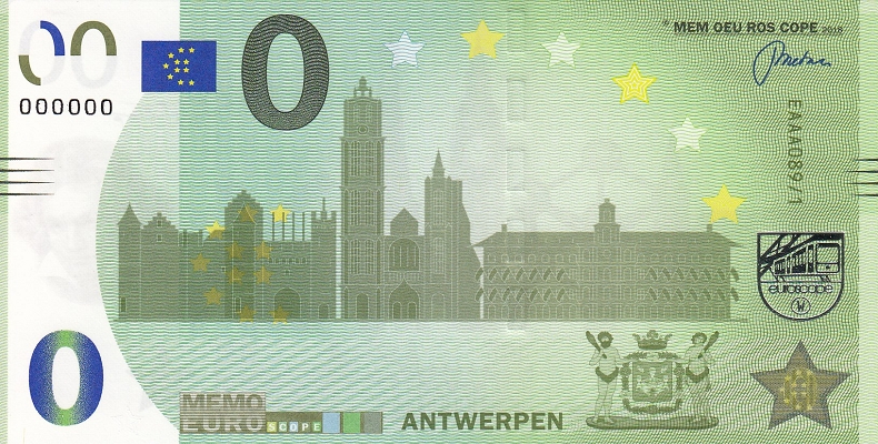 Billets Memo Euro scope  Eaaa0810