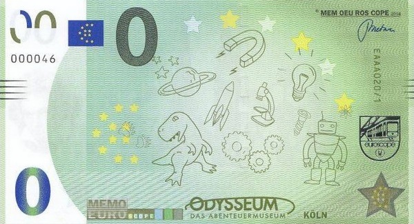 Liste codes Memo Euro scope [001 à 099] Type 1 Koln10