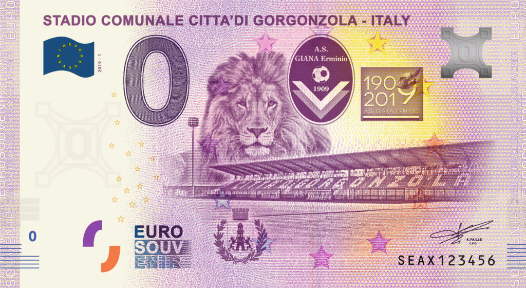 Billets Euro-Souvenirs 2019 Seax1_10