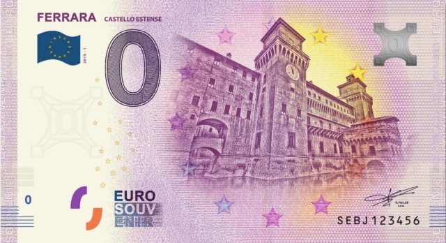 Billets Euro-Souvenirs 2019 Sebj10