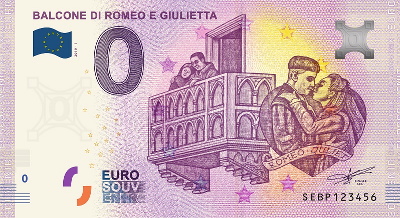 Billets Euro-Souvenirs 2019 Sebp10