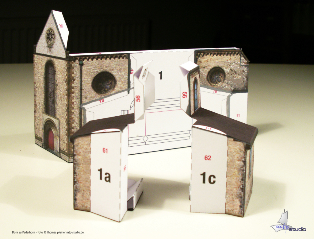Dom zu Paderborn 1:400 (Peter Gierhardt, 2009) Pict0011