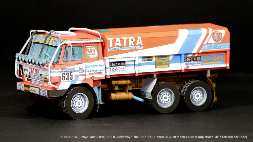 TATRA 815 VE 1:32 (abc 1987 9/10) Richard Vyškovsky Tatra-35