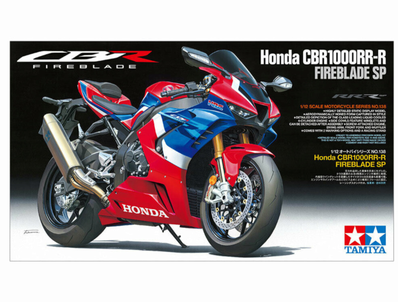 [TAMIYA] Nouveauté 2020 HONDA CBR1000 RR-R FIREBLADE SP Réf 14138 7f3fdc10