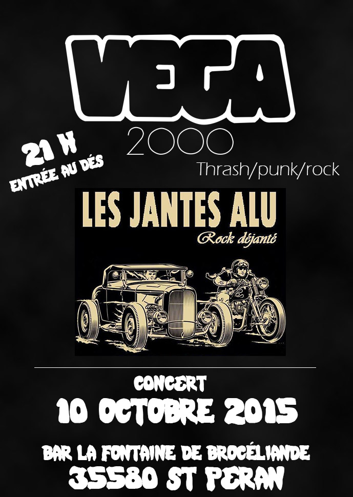 Punk, rock, thrash, métal… Voilà les Vega 2000 ! Affich10