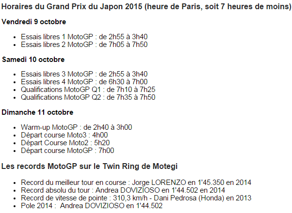 Dimanche 11 octobre -  MotoGp - Grand Prix du Japon - Twin Ring Motegi Captur32