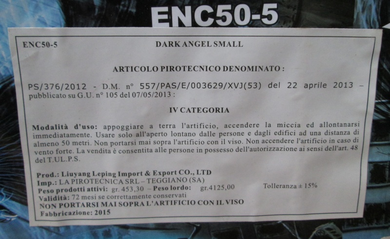 DARK ANGEL (small 50 lanci) 01710