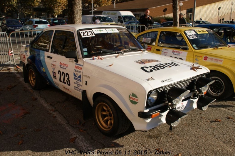 19ème rallye de l'Ardèche VHC VHRS 06 et 07 novembre 2015 Dsc08870