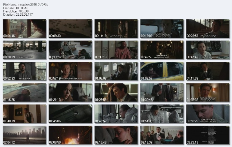 فلم الاكشن الرائع والجديد الذي يستحق المشاهدة والتحميل Inception.2010 مترجم DVDRIP 11111112