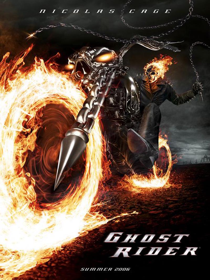 من اجمل افلام الاكشن والأثاره التي شاهدتها Ghost Rider مترجم DVd.RIp على اكثر من سيرفر للتحميل Poster35