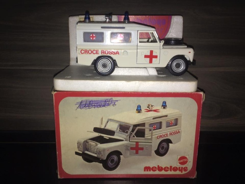 Mabetoys Land Rover Roller Caravan Croce Rossa BOX MATTEL Anni 70 Toys Raro 11951110