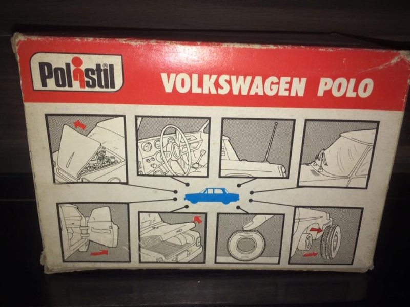 polistil - Polo Polistil Volkswagen Anno 1977 Vintage rare 11951315