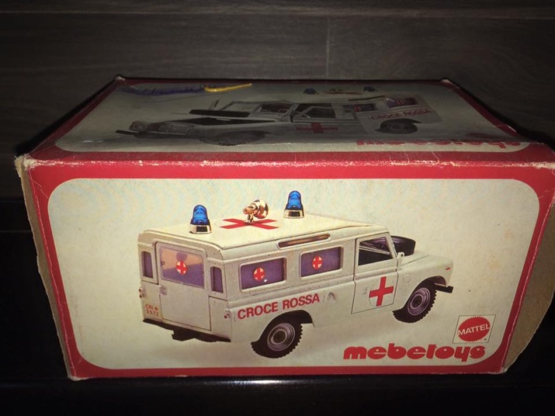 Mabetoys Land Rover Roller Caravan Croce Rossa BOX MATTEL Anni 70 Toys Raro 19822310