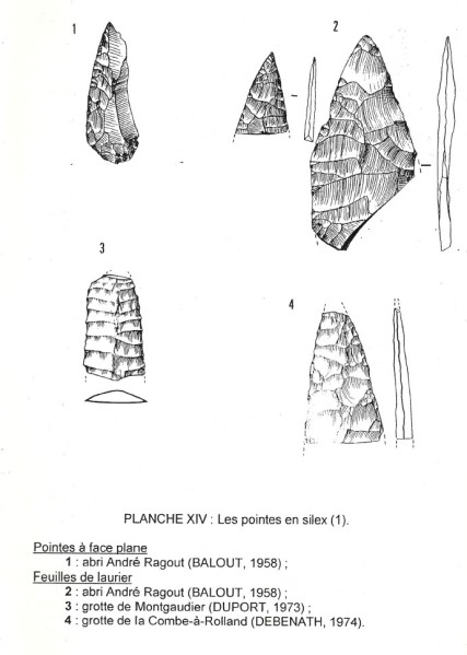 __2.1.2.a. Les armes utilisées au Solutréen. Pointe14