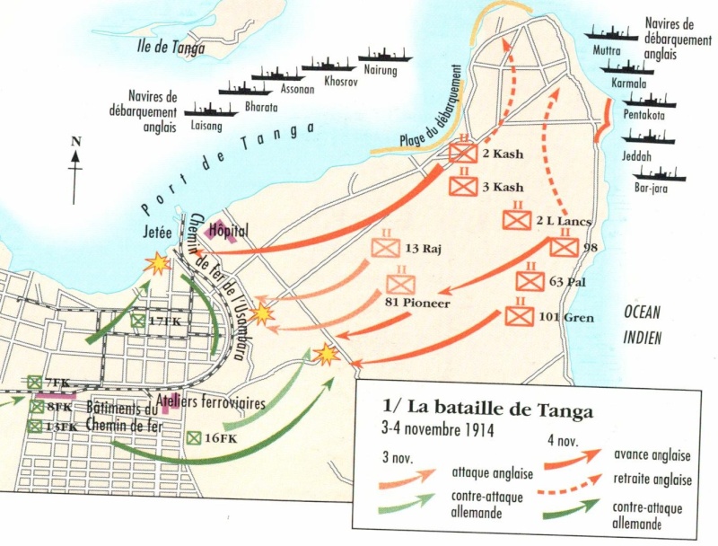 La guerre dans les colonies allemandes : Tanga 1914 Tanga10