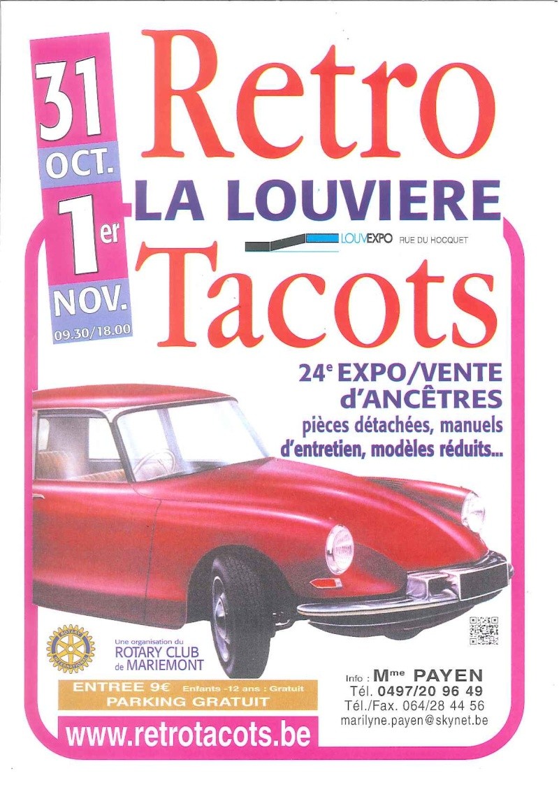 Retro tacots La Louvière 31/10 01/11 20150710