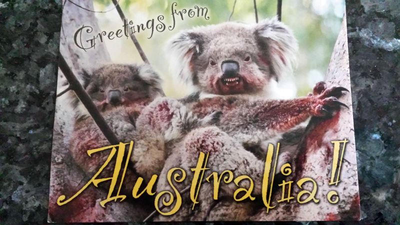AUSTRALIE - Bons Baisers d'Australie Carte-11