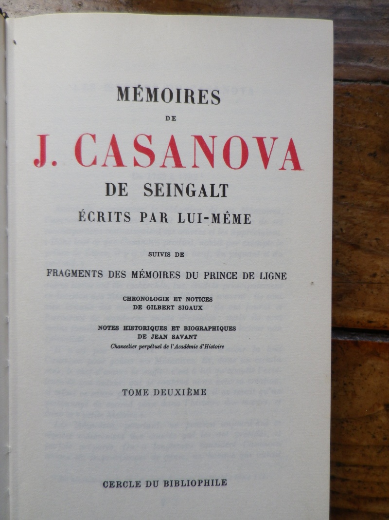 Histoire de ma vie, Giacomo Casanova Casano10