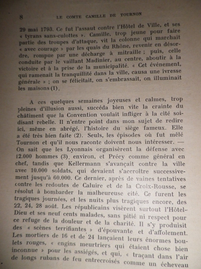 Le Siège de Lyon, 1793 Tourno11